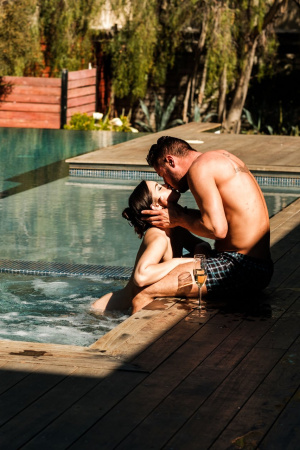 Alina Lopez missed her boyfriend and his dick, she pleases him with a blowjob and fucks him