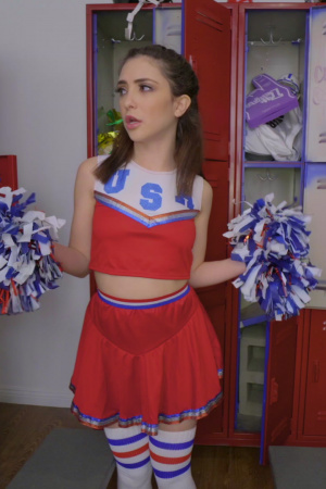 Teen Jane Wild has anal sex with a trainer in the locker room