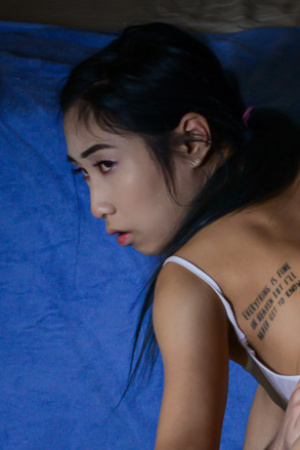 Slender Asian Eva Yi with small tits gets fuck and cum on face
