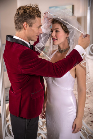 Beautiful Ella Nova wedding night