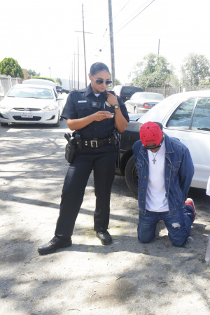Cop Sheena Ryder banged by two black thugs