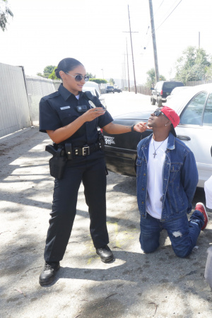 Cop Sheena Ryder banged by two black thugs