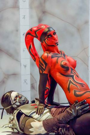 Kleio Valentien star wars porn parody