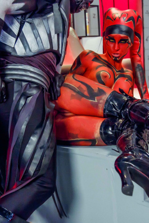Kleio Valentien star wars porn parody