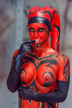 Kleio Valentien star wars porn parody