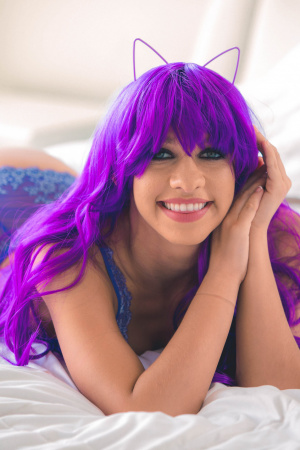 Khloe Kapri fulfills her man's cosplay fantasy