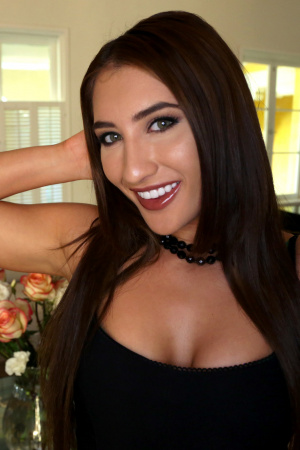 Addison Ryder receives thick facial