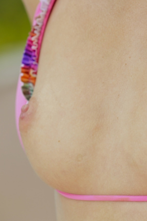 Young and charming Kiera Winters shows off her body