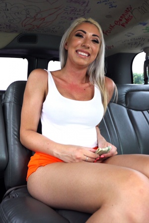 Jessica Jones is dumped after being fucked through ripped shorts on the backseat