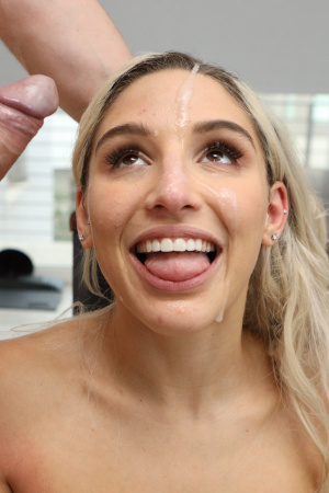 Ass fuck for cute Abella Danger and cum on face