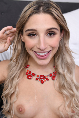Ass fuck for sweet Abella Danger and facial load