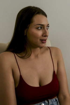 Sisters Bella Rolland and Avery Black compete for a fucker's cock