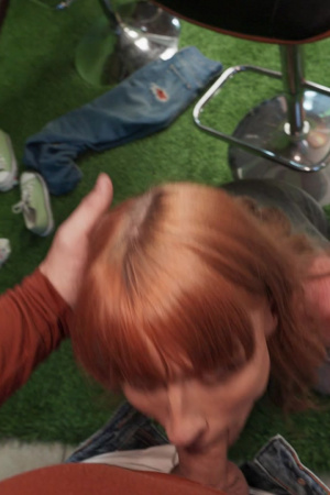 Anal POV sex for redhead Wynn Rider
