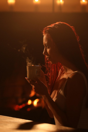 Gentle sex with charming Paula Shy and cum on pussy