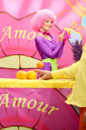 Shaved pussy fuck for Lovita Fate and cum on body