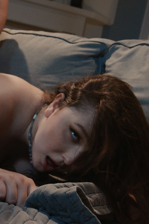 Rough sex for juicy petite Leana Lovings and cumshot