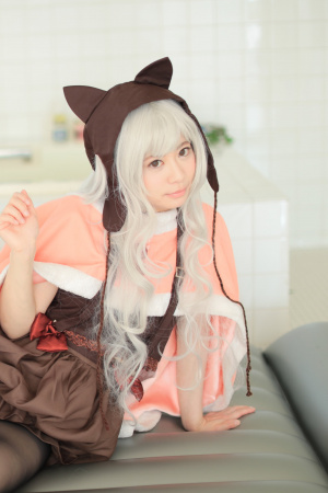 Cosplay by the petite Japanese Kurumi Chino