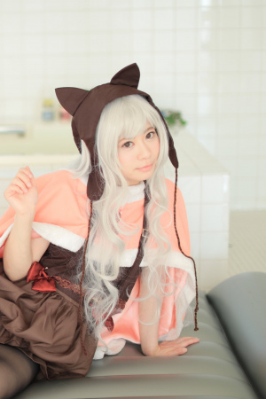 Cosplay by the petite Japanese Kurumi Chino