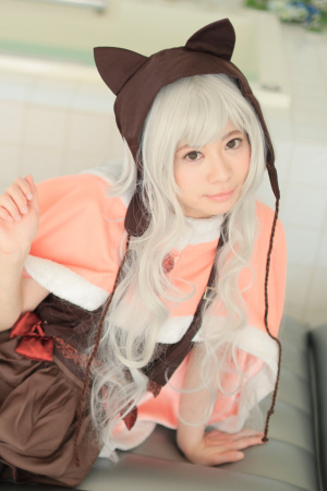 Cosplay by the petite Japanese Kurumi Chino