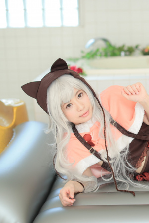 Cosplay by the petite Japanese Kurumi Chino