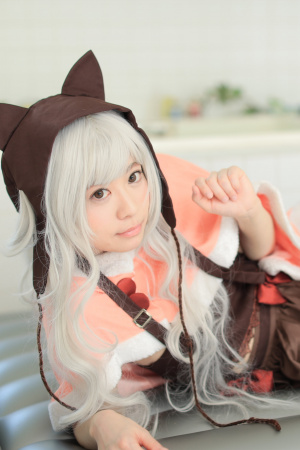 Cosplay by the petite Japanese Kurumi Chino