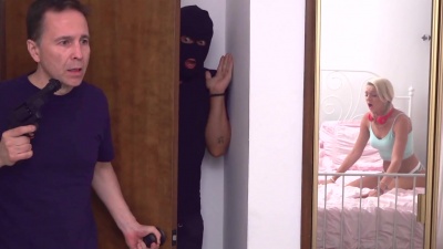 Teen Tiffany Watson fucked and jizzed by a burglar