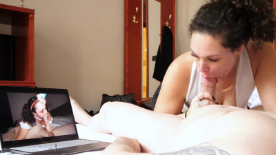 Amateur blowjob from milf whore Betty Buttplug