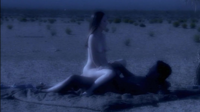 Scarlett Fay has sex in the desert at night